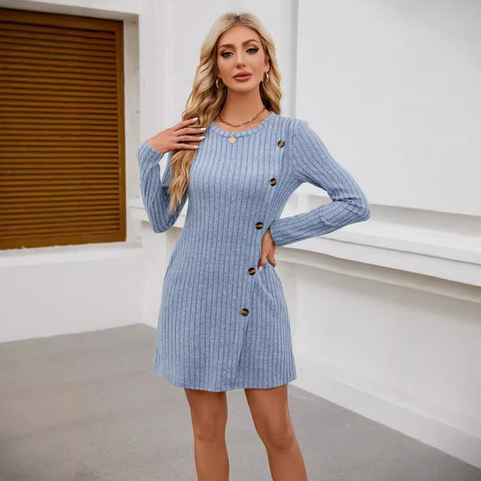 Long Sleeve Jumper Dress for Women