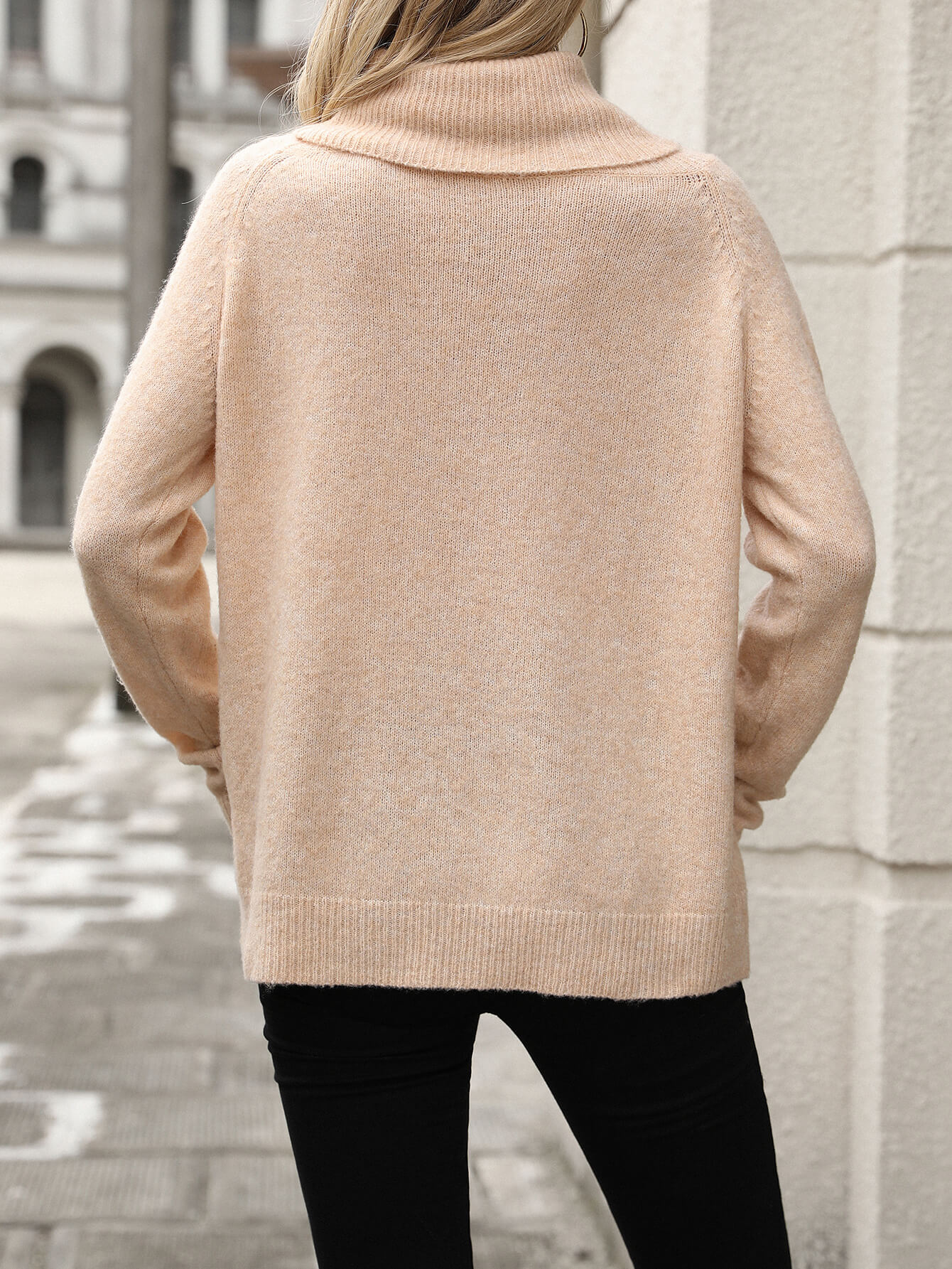 Long Sleeves Sexy Knit Jumper Sweater