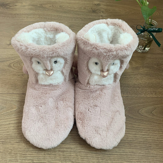 Women's Winter Warm Fuzzy Slipper Booties