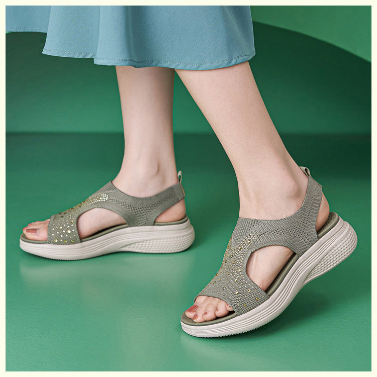 SIKETU | Women's Flyknit Sports Sandals for Walking
