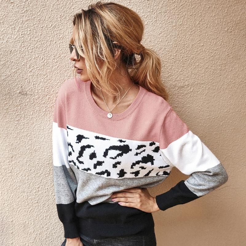 Colorful Striped Pullover Sweater