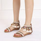 Flat Bohemian Ankle Strap Tassels Sandals