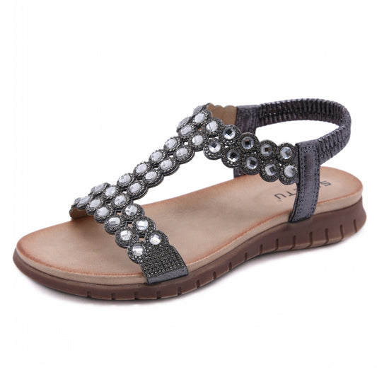 Soft Sole Rhinestone Sandals