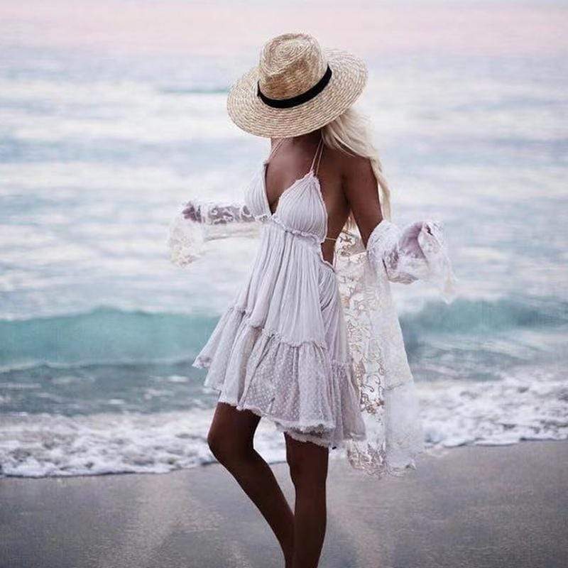 short boho dress Boho Mini Dress – Zalor