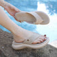 SIKETU | Leisure Platform Wedge Flip Flops With Beads