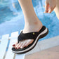 SIKETU | Leisure Platform Wedge Flip Flops With Beads