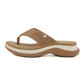 SIKETU | Leisure Platform Wedge Flip Flops With Beads