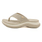 SIKETU | Leisure Platform Wedge Flip Flops With Beads