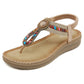 SIKETU | Bohemian Crystal Flip Flop Sandals