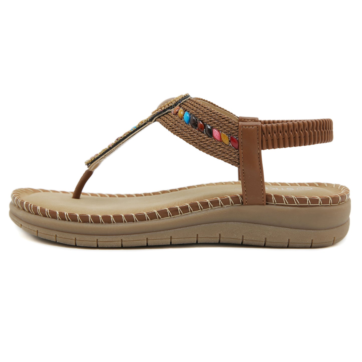 SIKETU | Bohemian Crystal Flip Flop Sandals