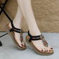 SIKETU | Bohemian Crystal Flip Flop Sandals