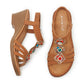 SIKETU | Bohemian Rhinestones Wedge Heel Sandals