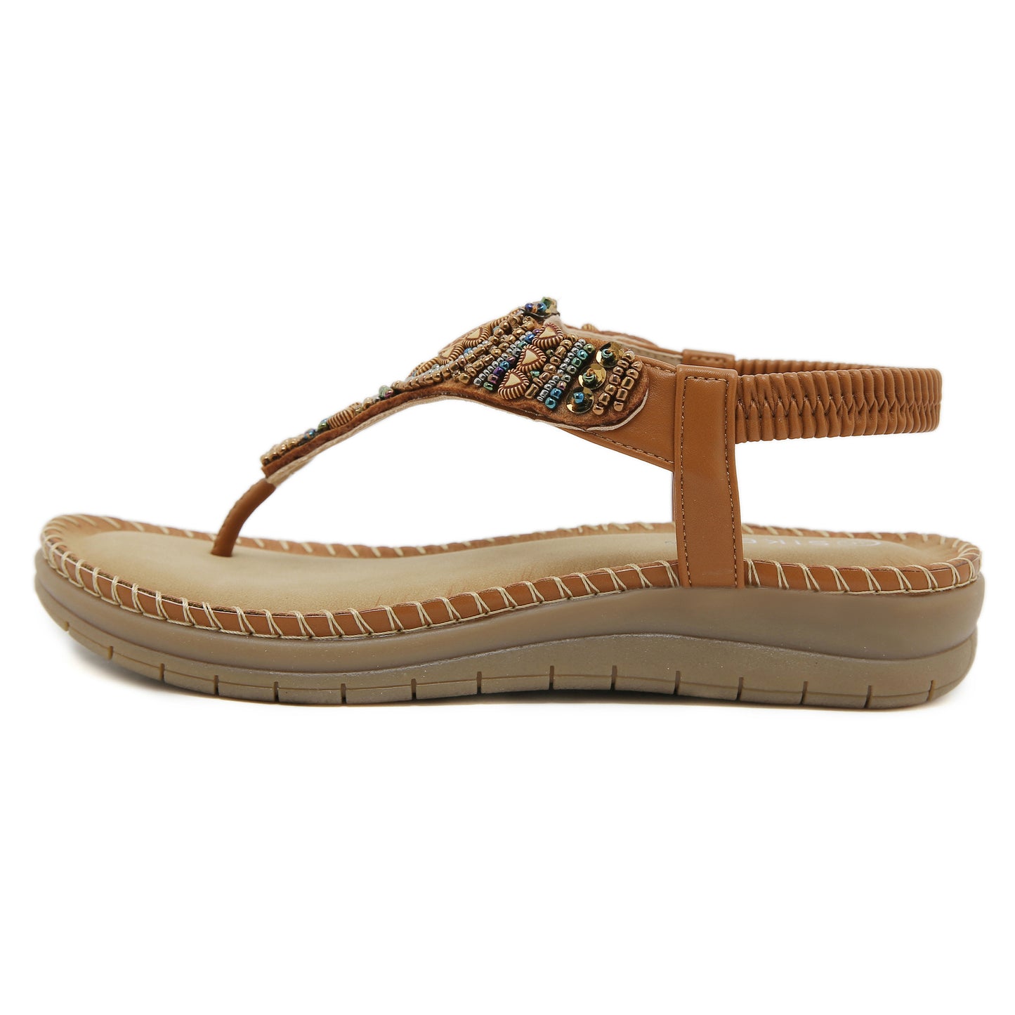 SIKETU | Bohemian-style Comfort Beaded Beach Sandals