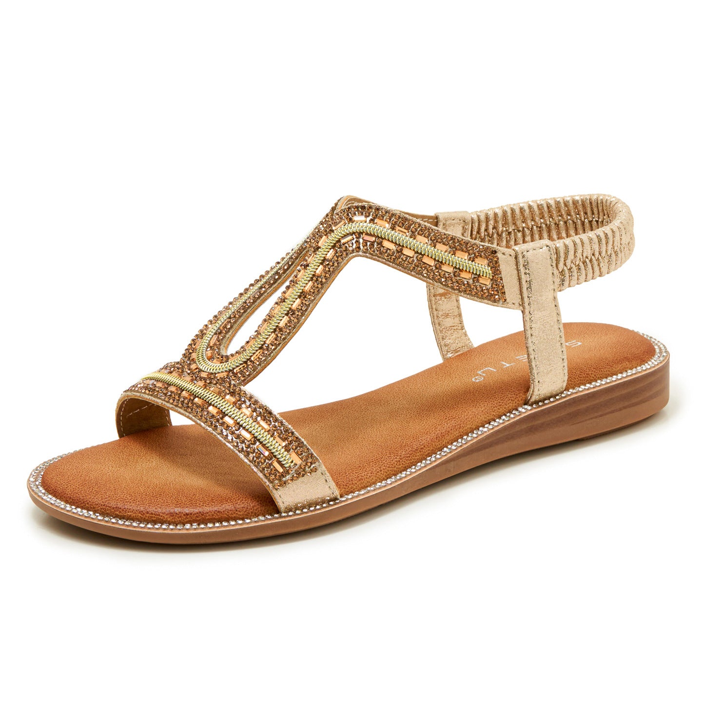 SIKETU | Bohemian Flat Sandals With Elastic Strap