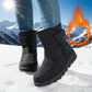Fur-Lined Mid-Calf Winter Boots for Cold Weather