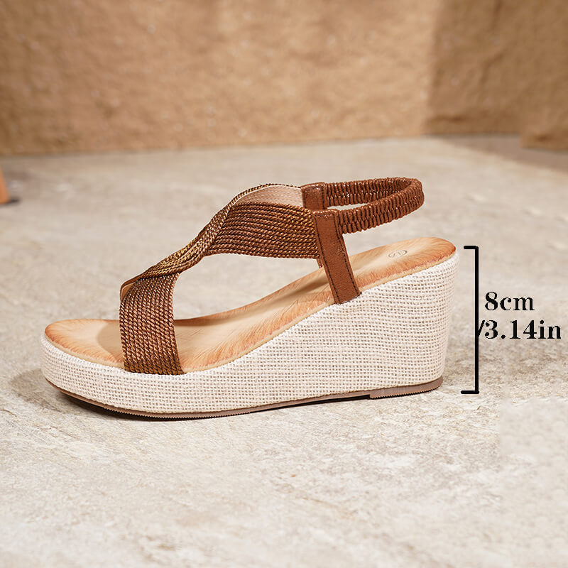 Ladies Fashion Wedge Platform Sandals