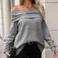 Long Sleeves Sexy Knit Jumper Sweater