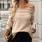 Long Sleeves Sexy Knit Jumper Sweater
