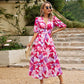 Patterned Summer Boho Maxi Dresses