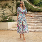 Patterned Summer Boho Maxi Dresses