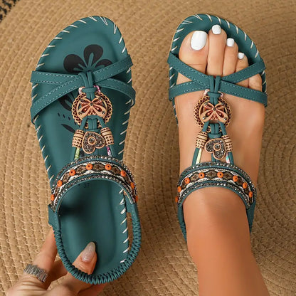 Women's Boho Beaded Sandals