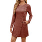 Long Sleeve Jumper Dress for Women