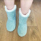 Unisex Bootie Slippers Winter Thickened Thermal Anti-Slip Indoor Boots for Adults