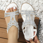 Women's Flowers Rhinestones Bohemian Sandals