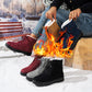 Women's Snow Boots Lightweight Lace-Up Warm Winter Footwear