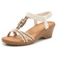 SIKETU | Women's Bohemian Wedge Heel Sandals