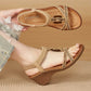 SIKETU | Women's Bohemian Wedge Heel Sandals
