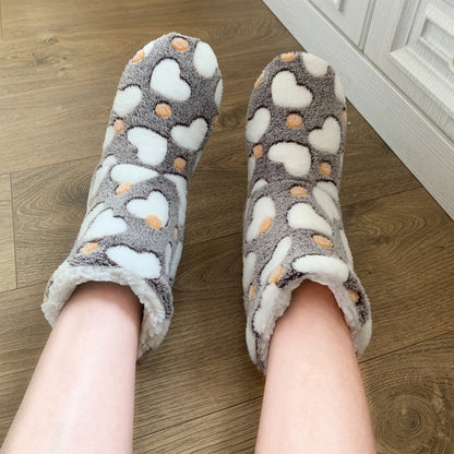 Women's Fuzzy Boot Slippers