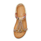 SIKETU | Women's Wedge Boho Sandals With Beads