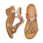 SIKETU | Women's Wedge Boho Sandals With Beads