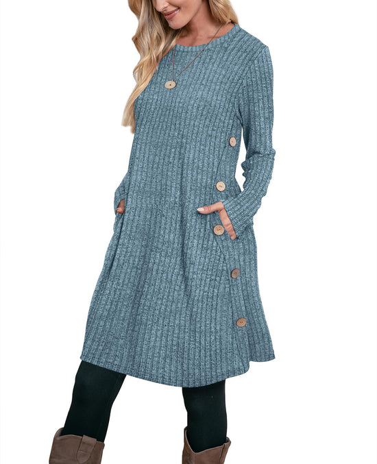 Women's Winter Jumper Dresses for Women UK