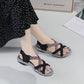 Criss Cross Straps Walking Sandals For Women