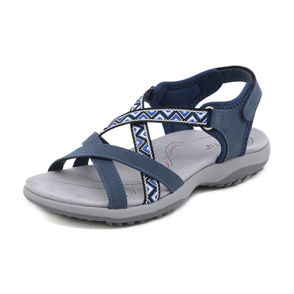 Criss Cross Straps Walking Sandals For Women