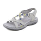 Criss Cross Straps Walking Sandals For Women