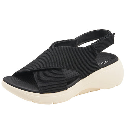 Black Casual Sandals