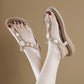 SIKETU | Flat Rhinestone Beach Sandals for Ladies