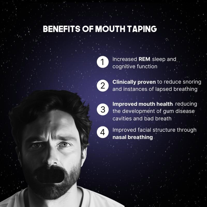 Mouth Tape XL Size Without Hole