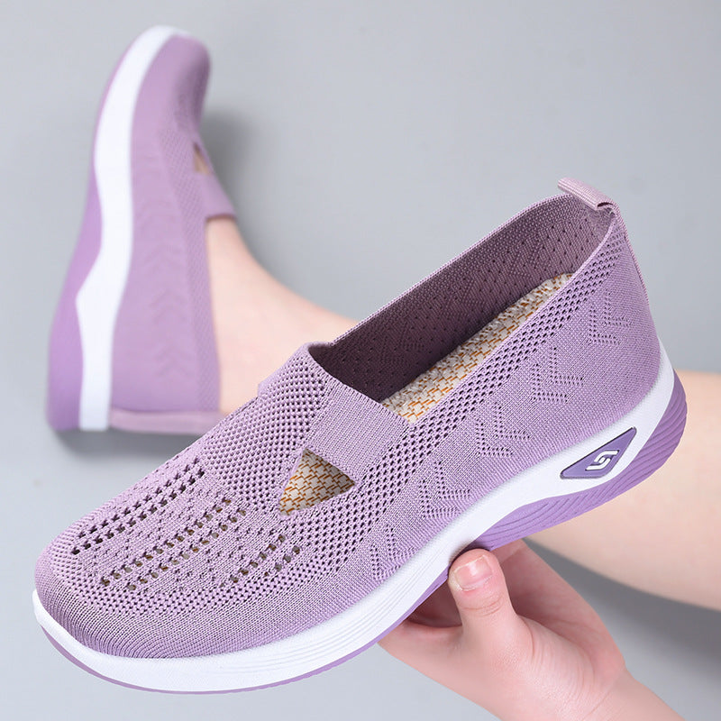 Soft Knit Slip on Casual Shoes