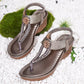 Women's Fashion Wedge Thong Sandals
