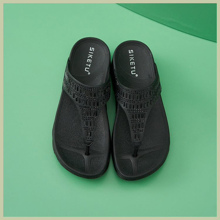 SIKETU | Women's Comfy Walking Flip Flop Sandals