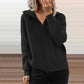 Women's Knit Zip-Up Knit Lapel Sweater Outerwear
