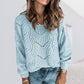 Women's Crochet Knit Pullover Sweaters