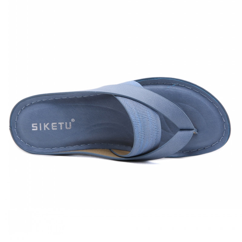 Air Cushion Platform Wedge Flip Flops