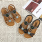 Bohemian Beaded Flat Sandals