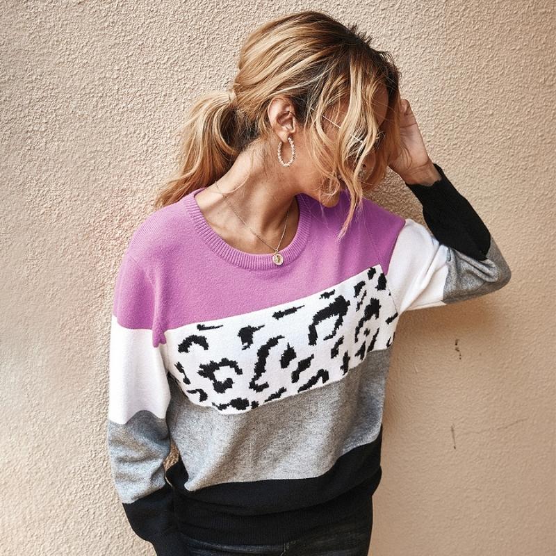 Colorful Striped Pullover Sweater