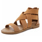 Elastic Roman Gladiator Sandals Walking Shoes